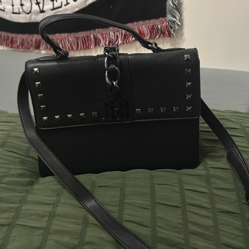 Black Studded Purse
